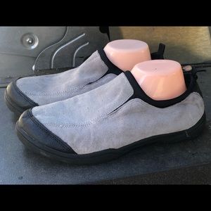 2 Pod Adventures Youth’s Khaki Suede Slip On Shoes